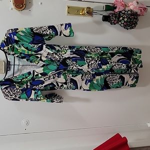 Jungle print dress